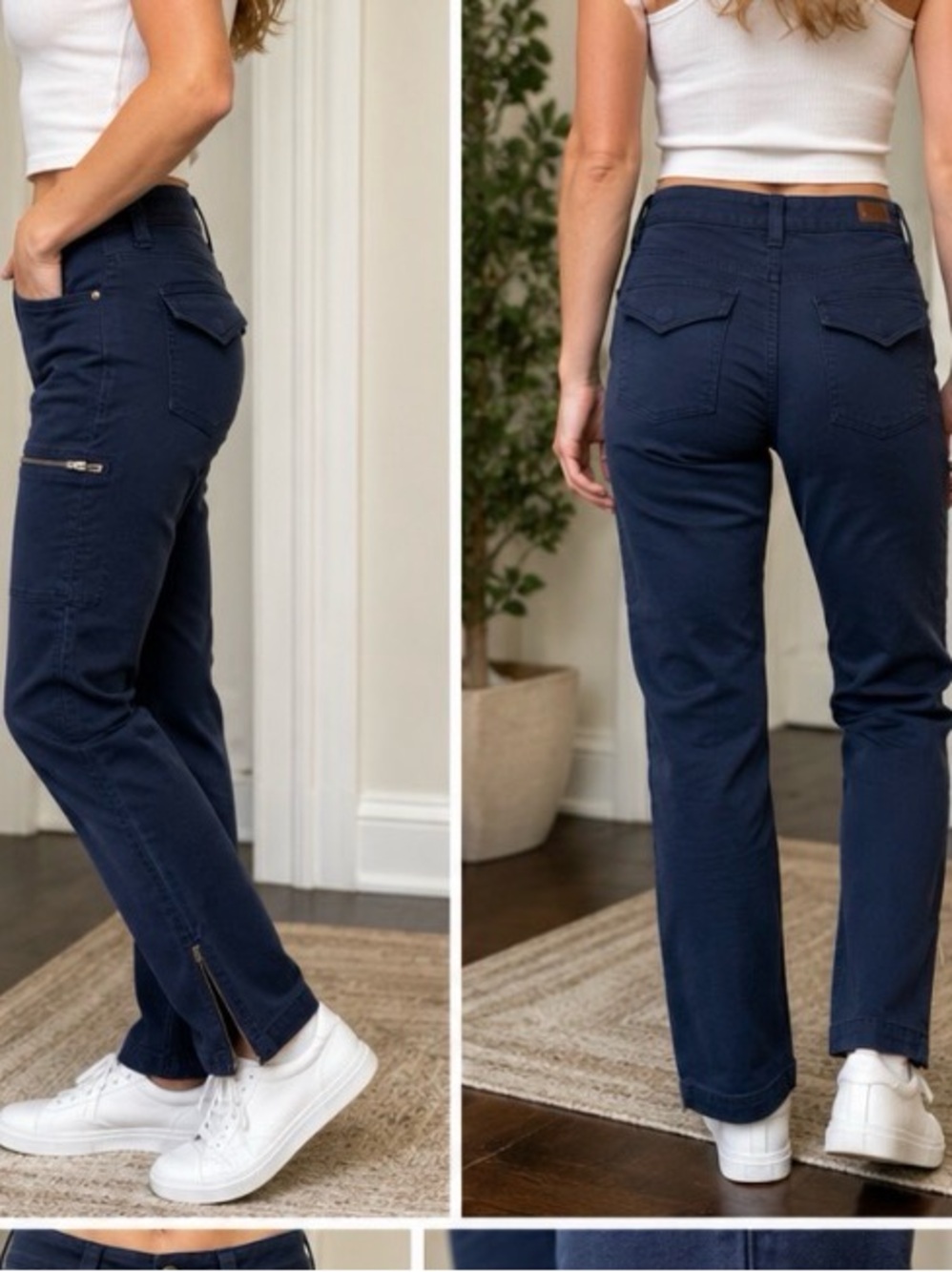 Joie Utility Straight Leg Pant 26